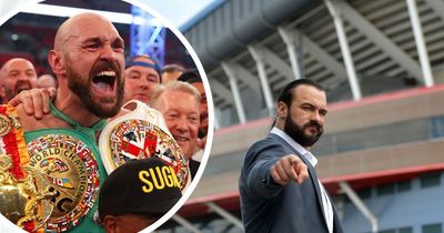 Tyson Fury called out for huge Cardiff showdown by WWE superstar Drew McIntyre