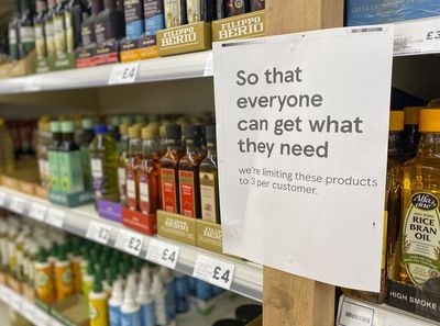 Why is there a shortage of cooking oil in the UK?