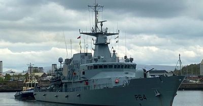 First Irish Naval visit to Scotland for over 10 years arrives in Glasgow