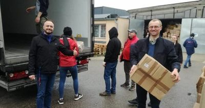 Lanarkshire mercy mission sends third truck load of aid to Ukrainian refugees