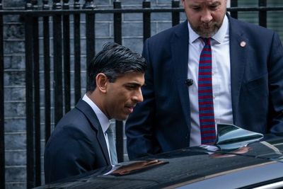 Half of public think less of Rishi Sunak over partygate and cost of living – poll