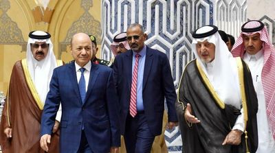 Chairman of Yemen Presidential Leadership Council Arrives in Jeddah