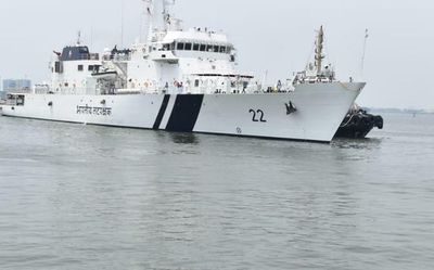 ICGS Saksham joins Coast Guard fleet in Kochi