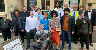 'Outstanding' pictures show friends on Phoenix Nights stag do