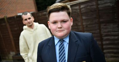 Dad angry after school puts son, 12, in isolation over 'extreme' Easter haircut