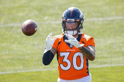 Broncos safety Caden Sterns learning as much as he can from Justin Simmons and Kareem Jackson