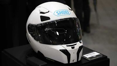 Shoei Unveils Opticson Helmet Prototype With Built-In Heads-Up Display