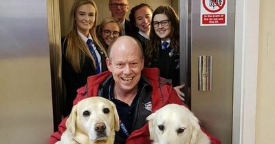 Assistance dog for NI emergency services funded by pupils of Co Down school