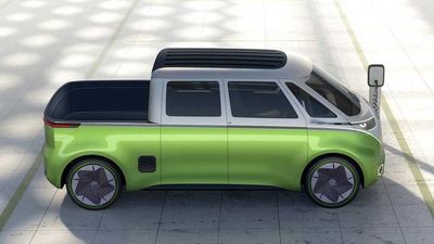 VW Design Boss Imagines a Pickup Truck Version Of The ID. Buzz