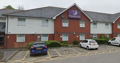 Family 'barricade' themselves in Premier Inn room as youths try to kick in door