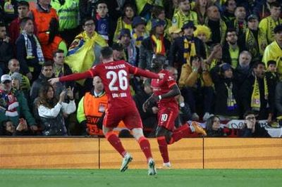 Liverpool 2-0 Villarreal: Sadio Mane puts Reds in charge of Champions League semi-final after dominant display