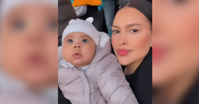Luis Diaz's girlfriend Gera Ponce shares adorable snap of daughter at Anfield