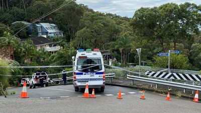 Man shot dead after confronting police officers with a knife at Newport home, police say