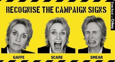 How to change the subject — with a scare about a scare campaign