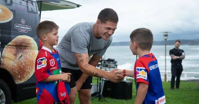 'Who doesn't love a donut': Ponga sweetens the deal for fans at Bar Beach