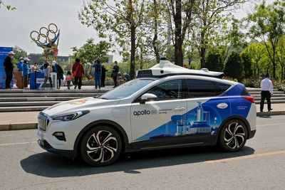 China grants first driverless taxi permits to Baidu, Pony.ai