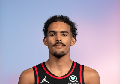 Trae Young was not involved in the Hawks end of Game 5 huddle