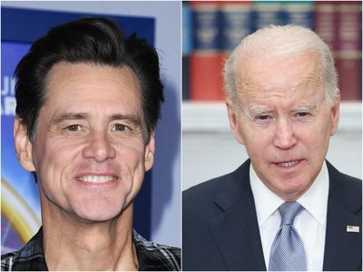 Jim Carrey responds to bizarre theory that he is ‘one of several different actors’ playing Joe Biden