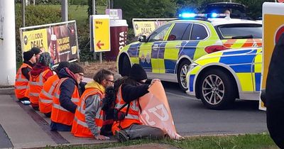 M25 climate activists sabotage petrol pumps at motorway services