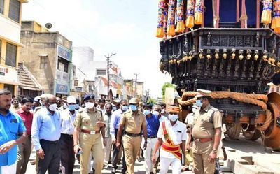 Srirangam temple car festival to be held on Friday; extra safety measures being taken