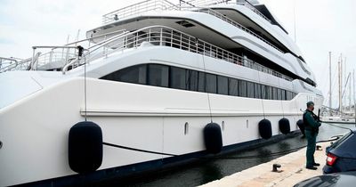 Russian oligarch's £70m superyacht with spa and pool 'to be sold at knockdown price'