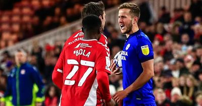 Unseen Middlesbrough v Cardiff City moments - Vaulks and Wilder in furious bust-up and Bamba's brilliant gesture