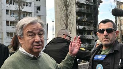 UN Chief Tours Damaged Areas Outside Kyiv: War is an Absurdity in 21st Century