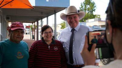 ‘My people’: Joyce campaigns in Queensland