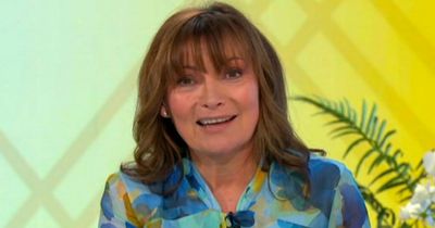 Lorraine Kelly caught giggling at 'very serious' Johnny Depp and Amber Heard court update