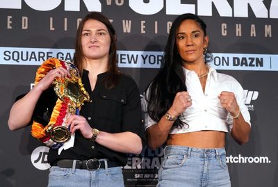 Katie Taylor vs Amanda Serrano time: When are ring walks in UK and US for fight this weekend?