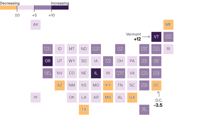 COVID cases rise across bulk of the U.S.