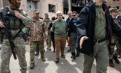 UN secretary general describes war in Ukraine as ‘absurdity’ in 21st century