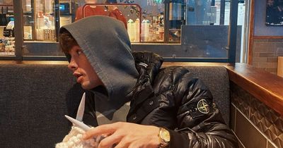 Tattooed 'proper geezer' wins thousands of female admirers after becoming viral sensation for knitting