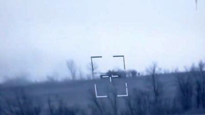 VIDEO: Ukrainian Marksman Cheers As He Blows Up Russian Tank