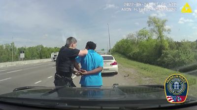 VIDEO: Fleeing Driver Runs Down One Cop And Sends Another Sprawling