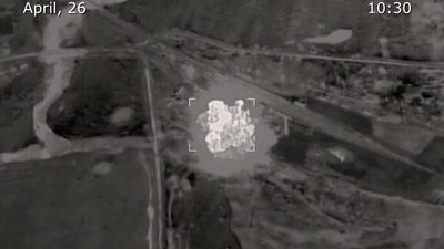 VIDEO: Kremlin Claims To Have Destroyed Ammo Dump With Single Shot