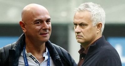 Jose Mourinho makes feelings clear on Daniel Levy as he's reminded of Tottenham sack