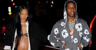 Rihanna and A$AP Rocky hosted a baby shower together before rumours he messaged Brit mum