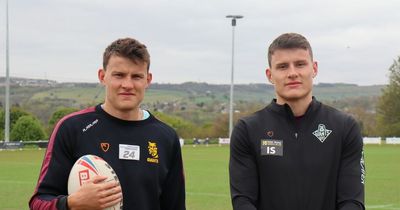 Huddersfield Giants' Senior twins on unlikely double act fighting for the same spot