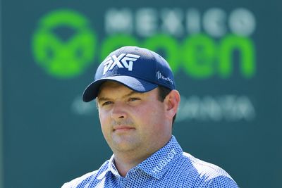 Patrick Reed gives a clinic during a press conference on how he became mentally tough