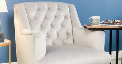 Aldi shoppers praise 'gorgeous' armchair similar to luxury version - but £925 cheaper