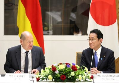 Germany's Scholz backs Ukraine weapons move on Japan trip