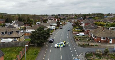 Man dies in Leeds road as police flood street and issue statement