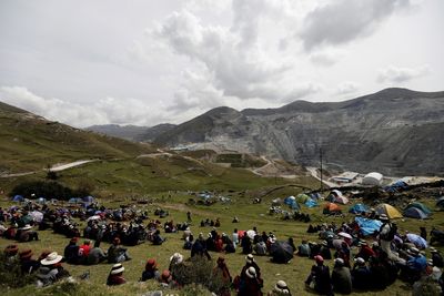 Peru police carry out second day of evictions at halted Las Bambas mine