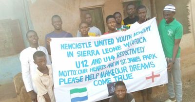 The Newcastle United academy in Sierra Leone that needs help as fan site bids to raise funds