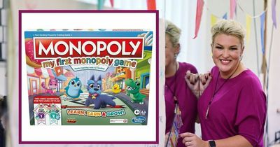 Dragons' Den star Sara Davies helps launch new Monopoly game that teaches young kids about money