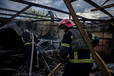 In Kharkiv, no let-up for Ukraine firefighters