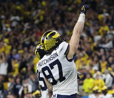 Lions select Michigan EDGE Aidan Hutchinson at No. 2 overall in the 2022 NFL draft