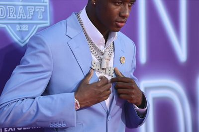 Everyone made the same dad joke about Sauce Gardner getting drafted by the New York Jets