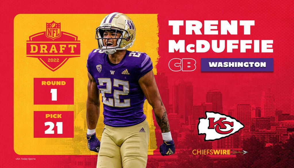 Why Kansas City Chiefs Draft Picks Trent McDuffie And George Karlaftis Are  A Great Fit